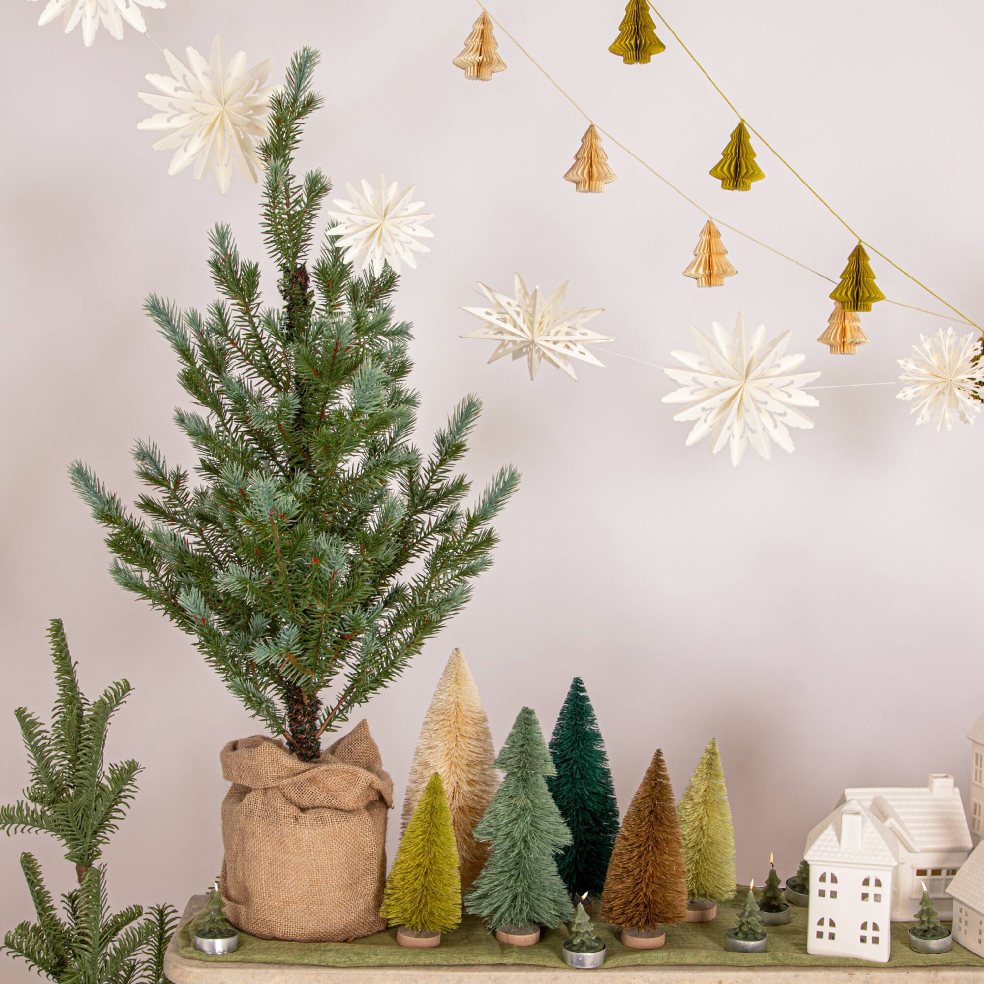 Hello Honey® 6ft. Snowflake Paper Garland